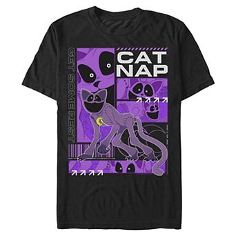 Men's Poppy Playtime Cat Nap Graphic Tee