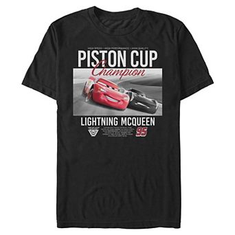 Men's Disney's Lightning McQueen Piston Cup Champion Graphic Tee
