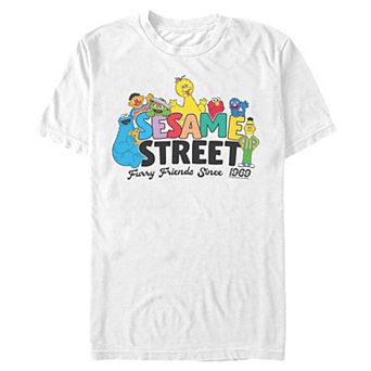 Men's Sesame Street Furry Friends Since 1969 Graphic Tee