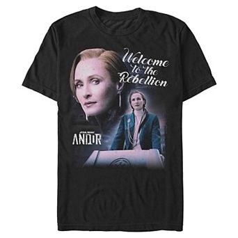 Men's Star Wars Andor Welcome To The Rebellion Graphic Tee