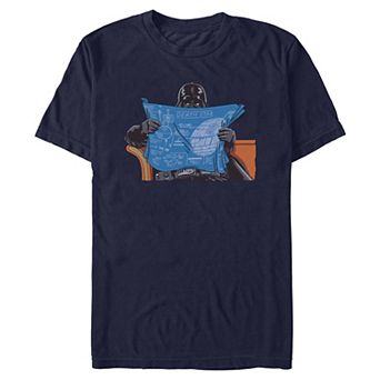 Men's Marvel Darth Vader Death Star Graphic Tee