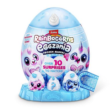 Rainbocorns Mini Eggzania Frozen Mania Surprise Hatching Egg Toy - Styles May Vary