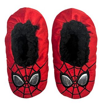 Boys 4-20 Spider-Man Fuzzy Babba Slipper Socks