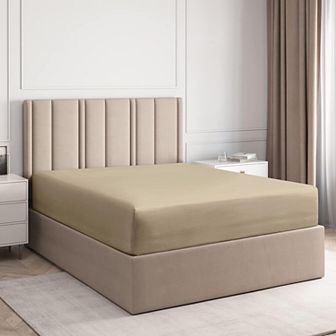 Cotton Fitted Sheet 14" - 16" Deep Pocket