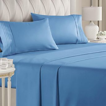 4 pc Microfiber Sheet Set