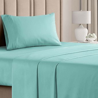 4 pc Microfiber Sheet Set
