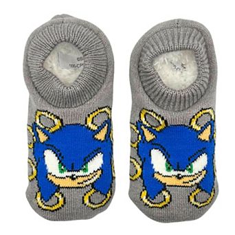 Boys 4-20 Sonic Single Cuff Slipper Socks