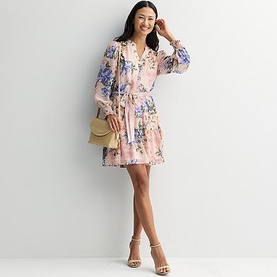 Women's Robbie Bee Floral Tiered Dress