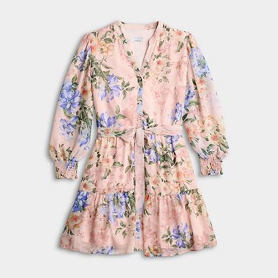 Women's Robbie Bee Floral Tiered Dress