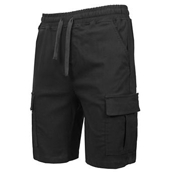 Men's Galaxy by Harvic Slim Fit Super Flex Stretch Cargo Shorts