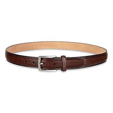 Men's Haggar® Heat Crease & Contrast Stitch Casual Leather Belt