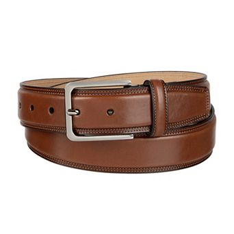 Men's Haggar® Drop Edge Casual Leather Belt