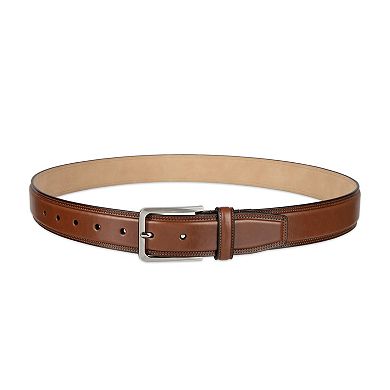 Men's Haggar® Drop Edge Casual Leather Belt