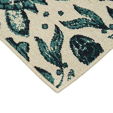 Sonoma Goods For Life® Swimming Turtles Indoor/Outdoor Rug