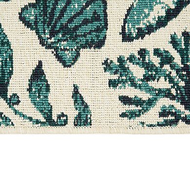 Sonoma Goods For Life® Swimming Turtles Indoor/Outdoor Rug
