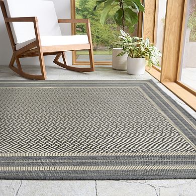 Sonoma Goods For Life® Basket Weave Indoor / Outdoor Area or Throw Rug