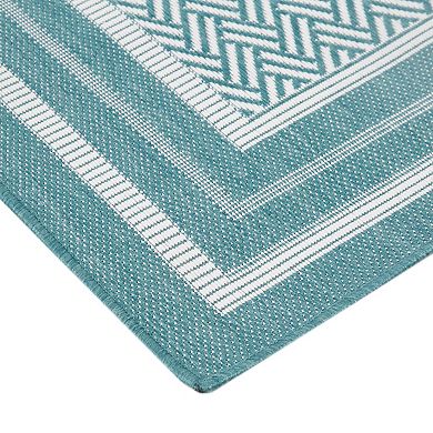 Sonoma Goods For Life® Basket Weave Indoor / Outdoor Area or Throw Rug