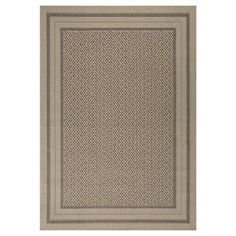 Sonoma Goods For Life® Basket Weave Indoor / Outdoor Area or Throw Rug