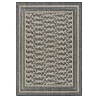 Sonoma Goods For Life® Basket Weave Indoor / Outdoor Area or Throw Rug