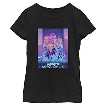 Girls 7-16 K Pop Demon Hunters Graphic Tee