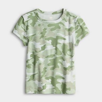 Girls 7-16 SO® Adaptive Short Sleeve Printed Tee