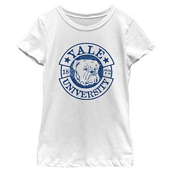 Girls 7-16 Yale University Bulldog Graphic Tee