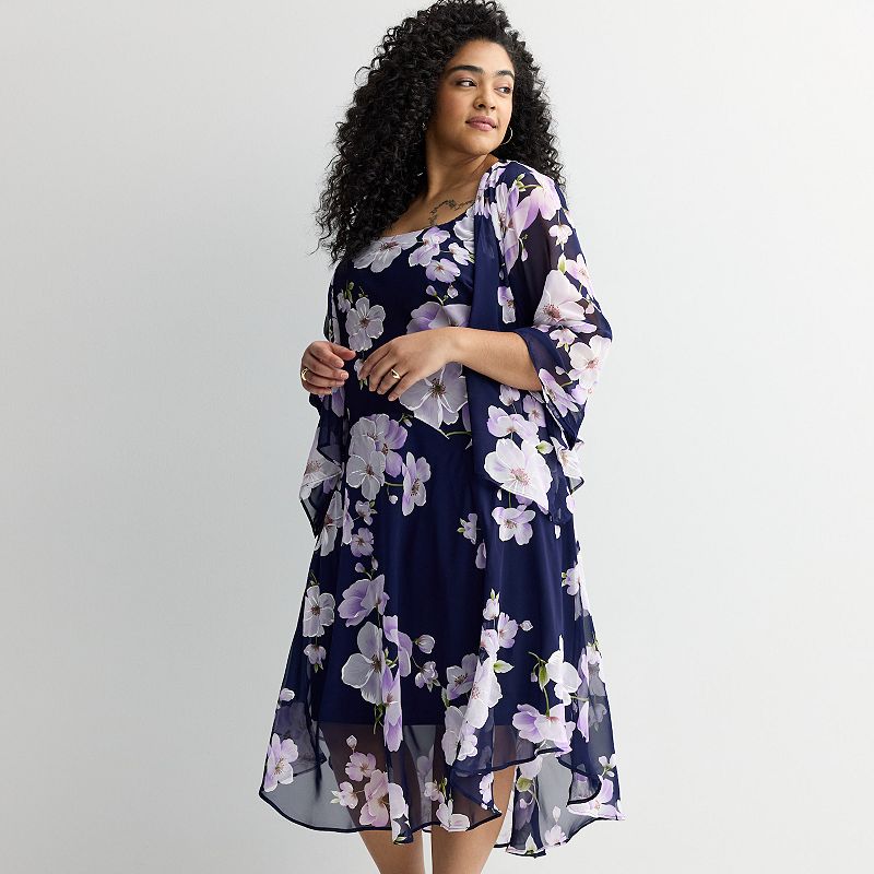 plus size jacket dresses Robbie Bee Chiffon Dress Mother of Color:Khaki Fabric Type: ITY Customized(can Not Refund) Emerald quarter sleeves and contrasting