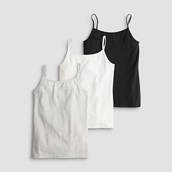 Girls 7-20 SO® 3-Pack Scoopneck Cami in Regular & Plus Size
