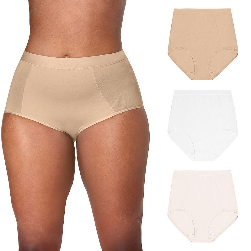 Women's Bali® Breathe 3-pk. Underwear Briefs Pack - DFCMB3,