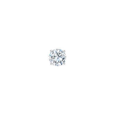Always Mine 10k Gold 1/3 Carat T.W. Lab-Created Diamond Solitaire Stud Earrings