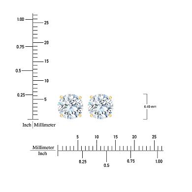 Always Mine 1 Carat T.W. GSI Certified Diamond Solitaire Stud Earrings