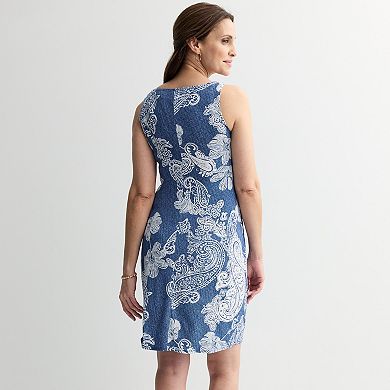 Women's Robbie Bee Sleeveless Sarong Dress