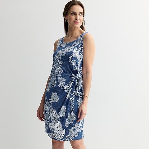 Женские платья Robbie Petite Robbie Bee Sleeveless Sarong Dress