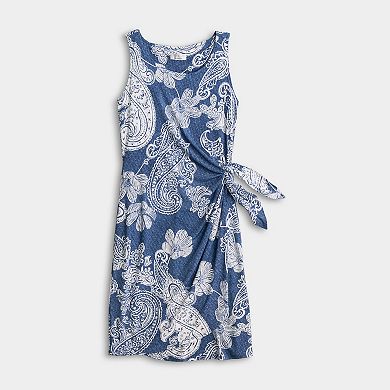 Petite Robbie Bee Sleeveless Sarong Dress