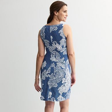 Petite Robbie Bee Sleeveless Sarong Dress