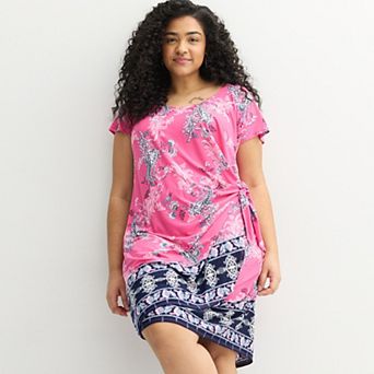Plus Size Robbie Bee Sarong Dress