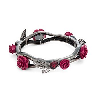Simply Vera Vera Wang Flower Stretch Bracelet