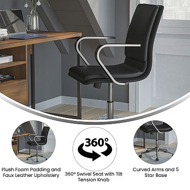 Flash Furniture Designer Executive Swivel Office Chair with Arms