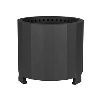 Flash Furniture Commercial Grade 19.5" Outdoor Smokeless Wood Burning Portable Fire Pit