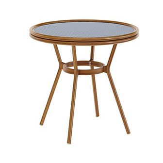 Flash Furniture Indoor/Outdoor Commercial Glass Top Bistro Table