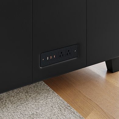 Flash Furniture LeatherSoft Chair with Clean Line Stitched Frame