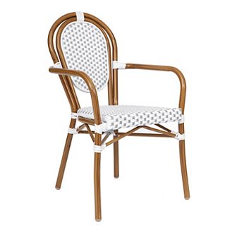 Flash Furniture All-Weather Commercial Paris Chair with Metal Frame