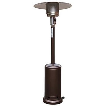 Flash Furniture Outdoor Patio Heater - 7.5 Feet Round Steel Patio Heater - 40,000 BTU's