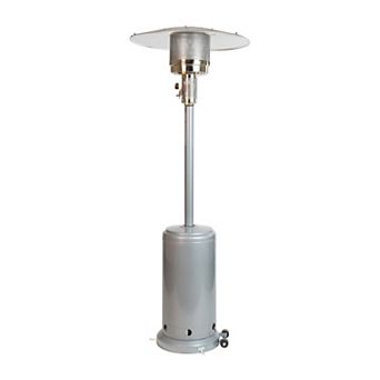 Flash Furniture Outdoor Patio Heater - 7.5 Feet Round Steel Patio Heater - 40,000 BTU's