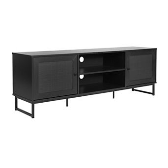 Merrick Lane 65" Mid-Century Modern TV Stand with Storage for up to 70" TV's