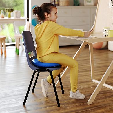 Flash Furniture Commercial Inflatable Wobble Cushion with Dual Sided Grips