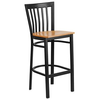 Flash Furniture School House Back Metal Restaurant Barstool