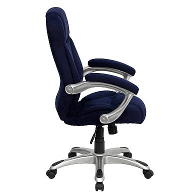 Flash Furniture High Back Contemporary Executive Swivel Ergonomic Office Chair with Arms