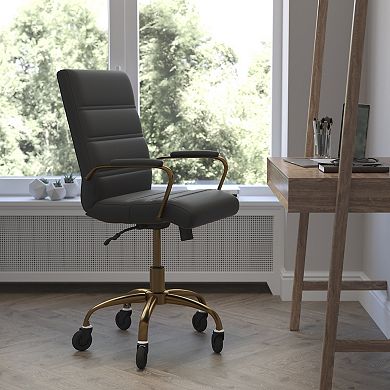 Flash Furniture Executive Chair on Skate Wheels