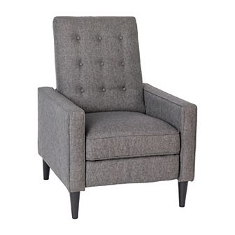 Flash Furniture Pushback Recliner with Button Tufted Back